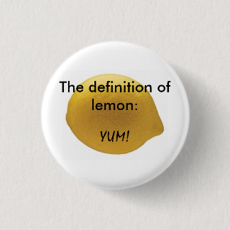 Zitrone Button