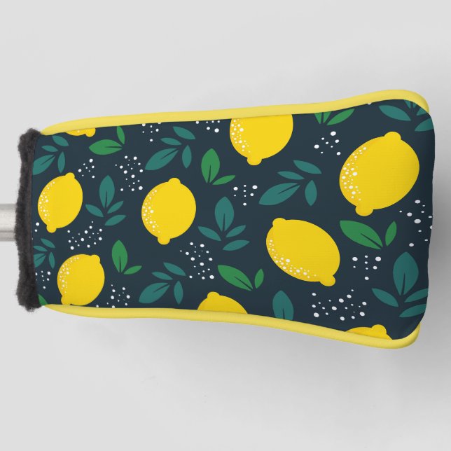 Zitrone Golf Headcover (Vorderseite)