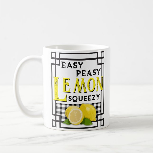 Zitrone Kaffeetasse (Links)