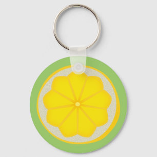 Zitrone lemon schlüsselanhänger