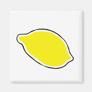 Zitrone Magnet