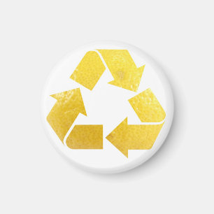Zitrone recyceln Magneten Magnet