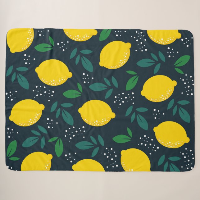 Zitrone Sherpadecke (Vorderseite (Horizontal))