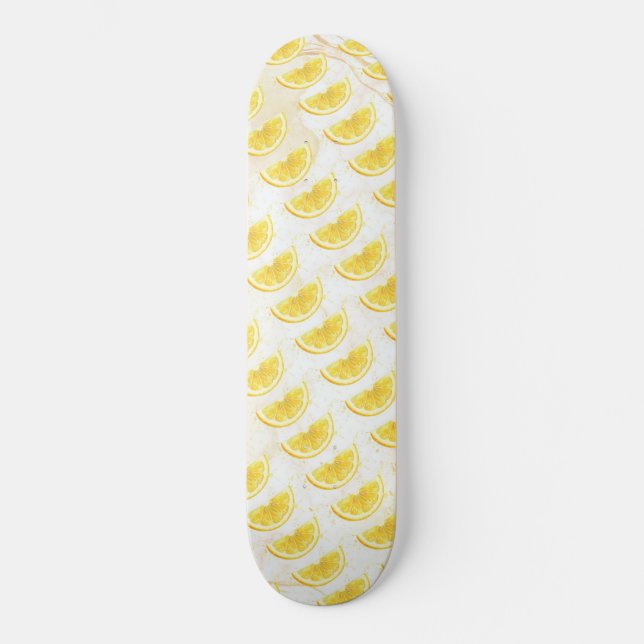 Zitrone Skateboard (Vorderseite)