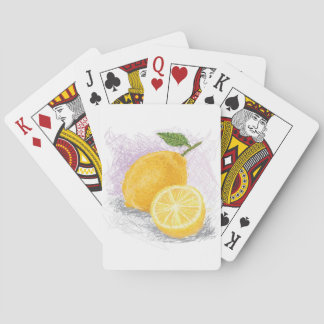 zitrone spielkarten