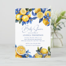Zitrone | Summer Baby Dusche