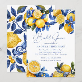 Zitrone | Summer Brautparty Einladung