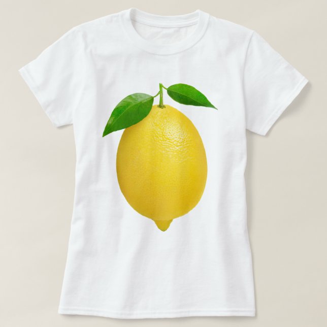 Zitrone T-Shirt (Design vorne)