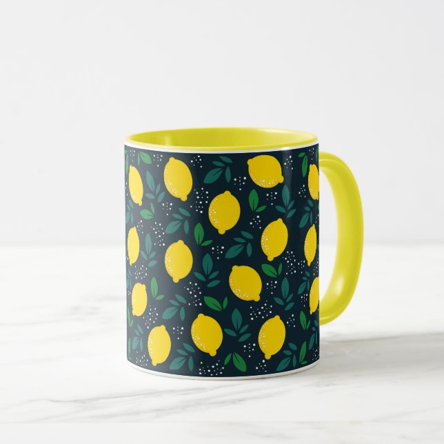 Zitrone Tasse (VorderseiteRechts)