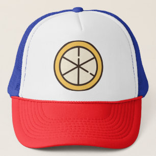 Zitrone Truckerkappe