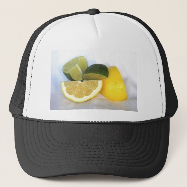 Zitrone und Limones Truckerkappe (Vorderseite)