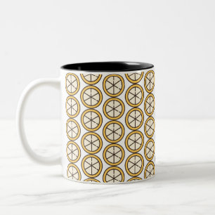Zitrone Zweifarbige Tasse