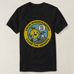 Zitronen-Bergsteiger erklimmen die Höhen T-Shirt