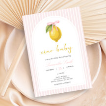 Zitronen Ciao Baby Shower