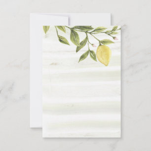 Zitronen Dankeskarten Dankeskarte