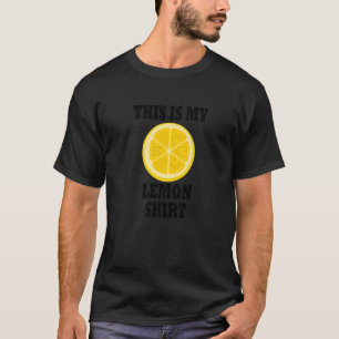 Zitronen Exotic Frucht Tropical Lemon Sommer T-Shirt