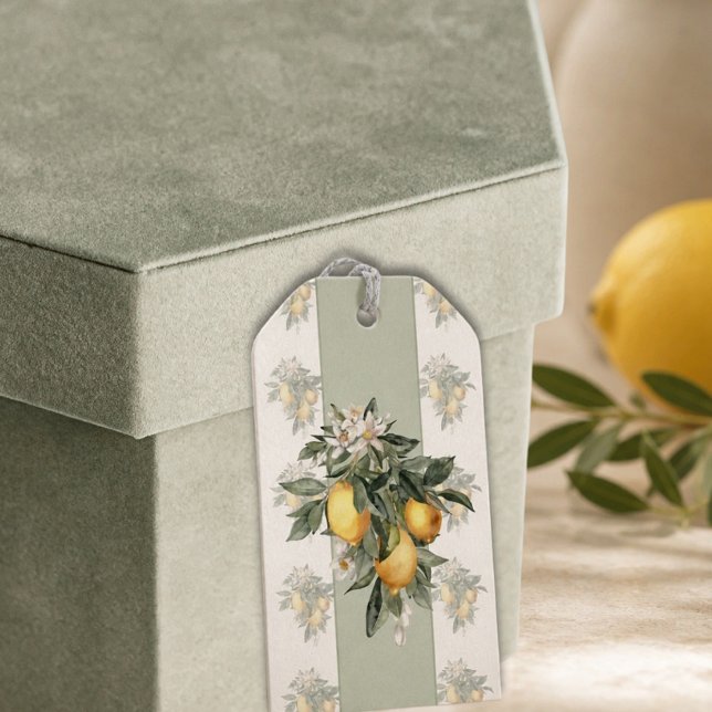 Zitronen Frucht Geschenkanhänger (Von Creator hochgeladen)