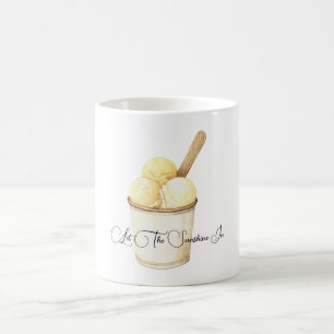 Zitronen-Gelato Kaffeetasse