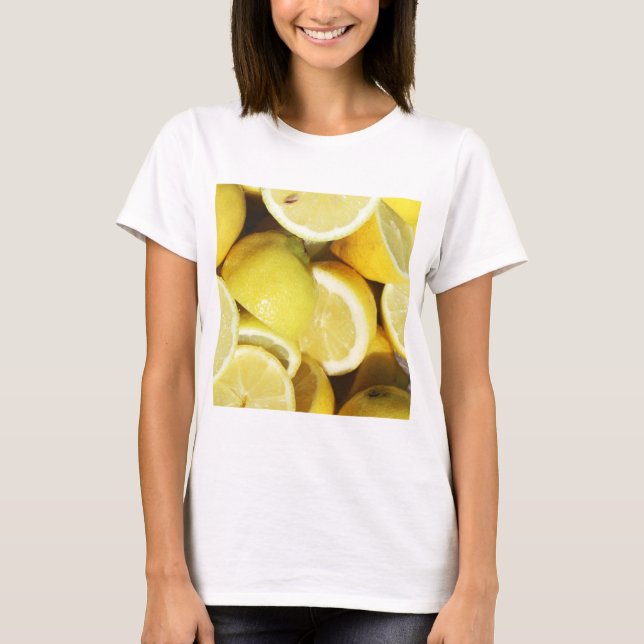 Zitronen Gelb T-Shirt (Vorderseite)