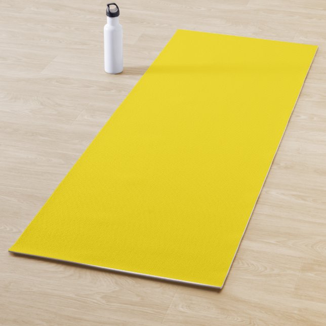 Zitronen Gelb Yogamatte (Beispiel)