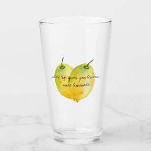 Zitronen Glas