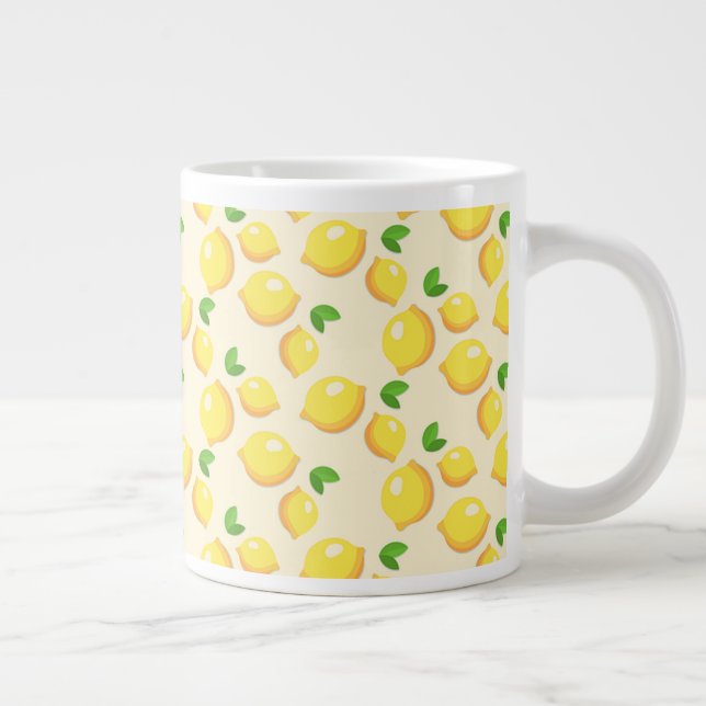 Zitronen Jumbo-Tasse (Rechts)