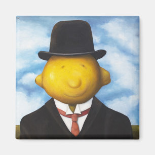 Zitronen-Kopf Magnet