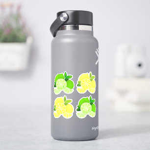 Zitronen Limon Zitronen Limone Scheiben Sonnige Z Aufkleber