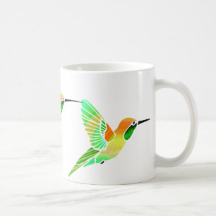 Zitronen-Limone Sorbet-Kolibris Kaffeetasse