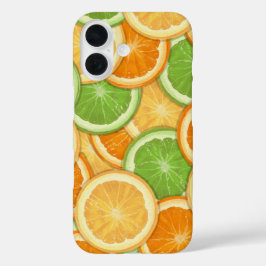 Zitronen, Limonen und Orangen iPhone 16 Hülle