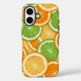 Zitronen, Limonen und Orangen iPhone 16 Hülle