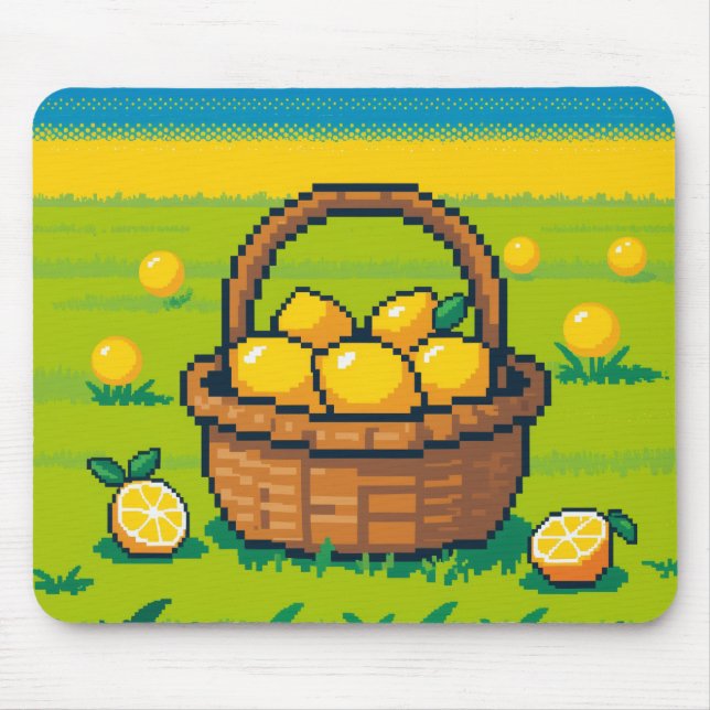 Zitronen Mousepad (Vorne)