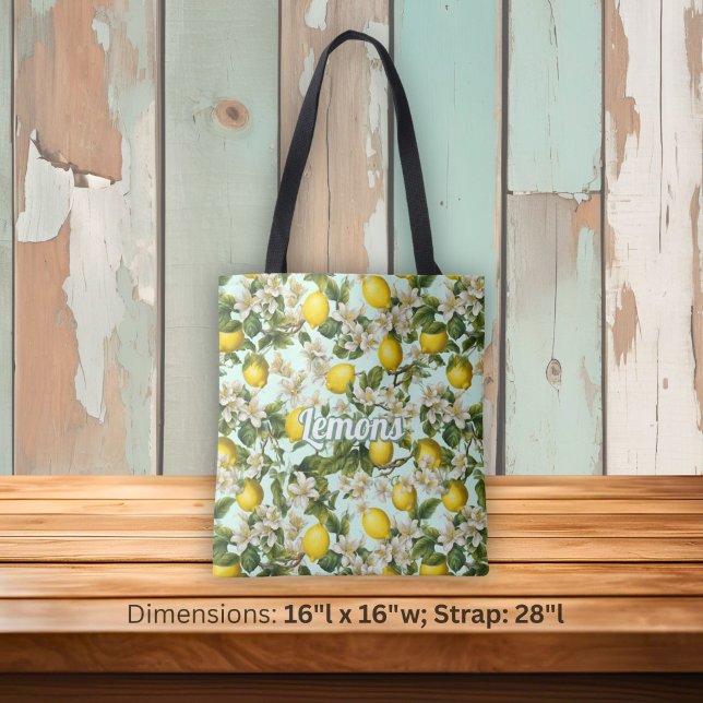 Zitronen Muster Tasche (Von Creator hochgeladen)