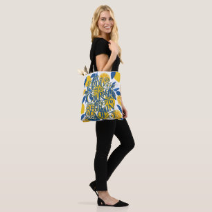 Zitronen-Mut-Zitat-Tasche Tasche