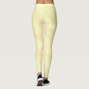 Zitronen-Orange-Wasserfarben-Leggings Leggings