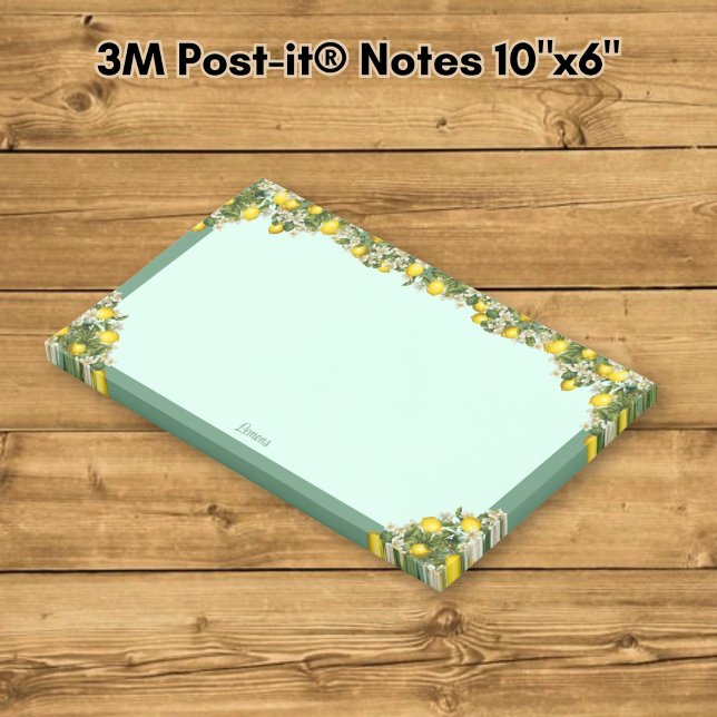 Zitronen Post-it Klebezettel (Von Creator hochgeladen)