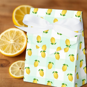 Zitronen Sommer Geburtstag Geschenkschachtel