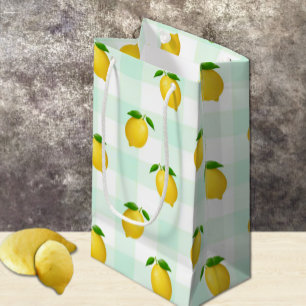 Zitronen Sommer Geburtstag Kleine Geschenktüte