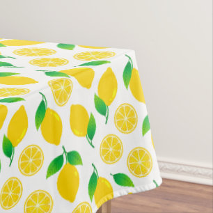 Zitronen Tischdecke