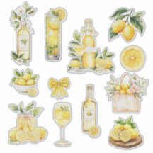Zitronen und Limoncello Hauptpresse Brautparty