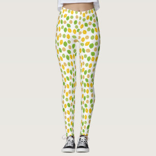 Zitronen und Limones Muster Leggings