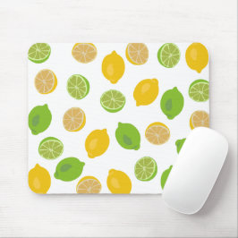 Zitronen und Limones Muster Mousepad