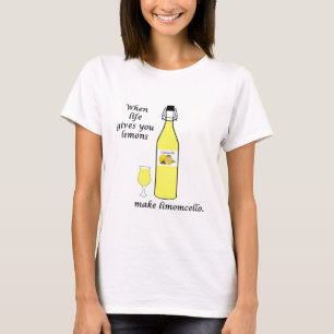 Zitronen zu Limoncello T-Shirt