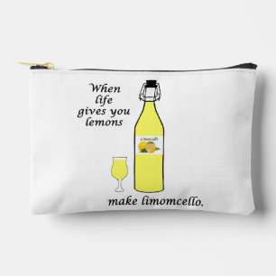 Zitronen zu Limoncello Zubehörtasche