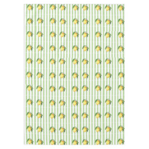 Zitronendesign Tischdecke