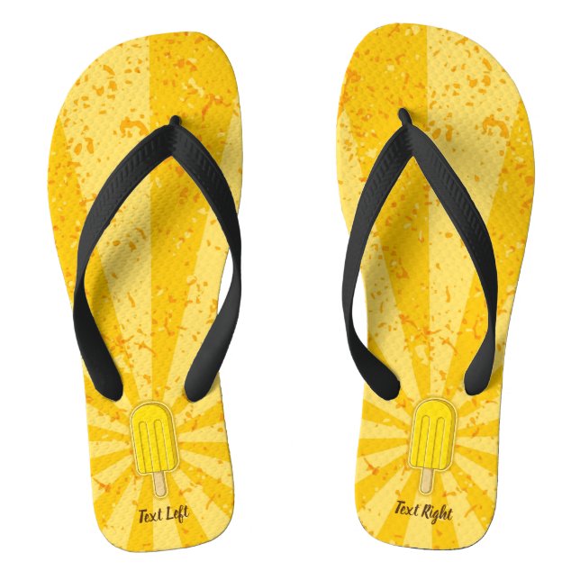 Zitroneneis-Stange Flip Flops (Fußbett)