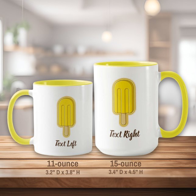 Zitroneneis-Stick Tasse (Von Creator hochgeladen)
