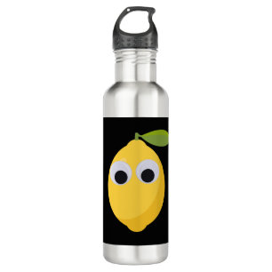 Zitronenfigur, süße Frucht mit googgen Augen Edelstahlflasche