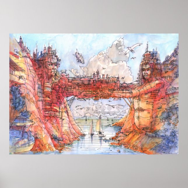 Zitronenfiume Poster (Vorne)