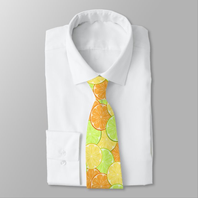 Zitronenfrüchte Orangenfrucht, Limon Krawatte (Gebunden)